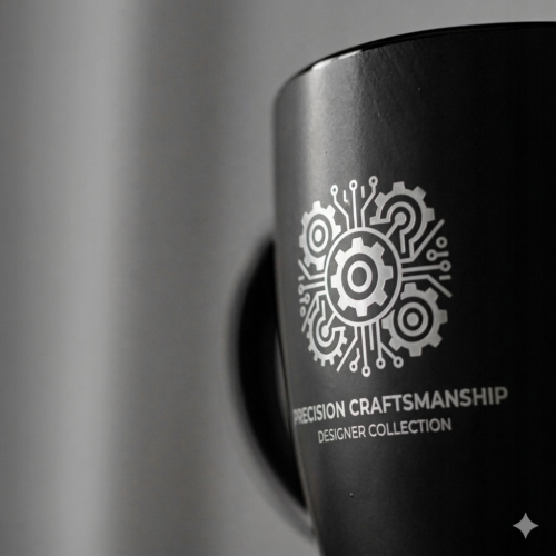 Tassen mit Keramik- und Transferdruck