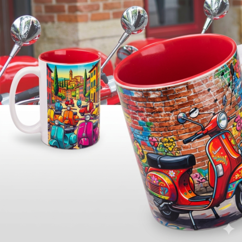 Tassen mit Sublimationsdruck